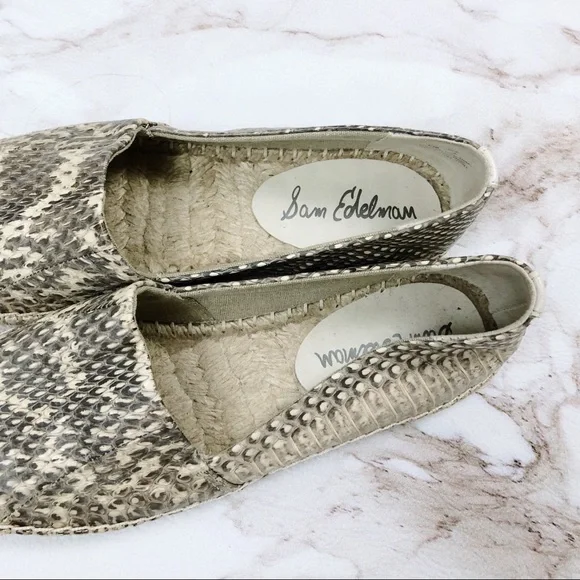 Sam Edelman Snake Print Espadrille - Picture 2 of 4